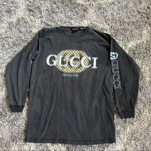 Vintage Long Sleeve T Shirt Sz Large Fair Condition See Description